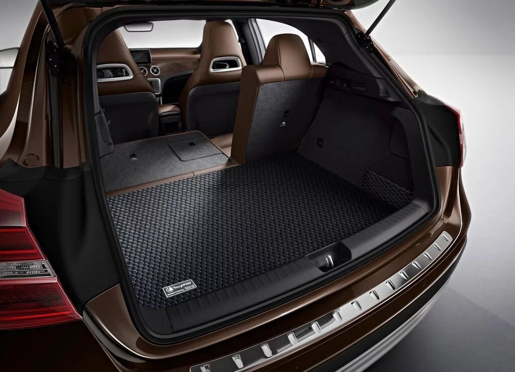 ToughPRO - Cargo Mat Compatible with  Grand Cherokee - All Weather Heavy Duty (Made in ) - Black Rubber - 2017
