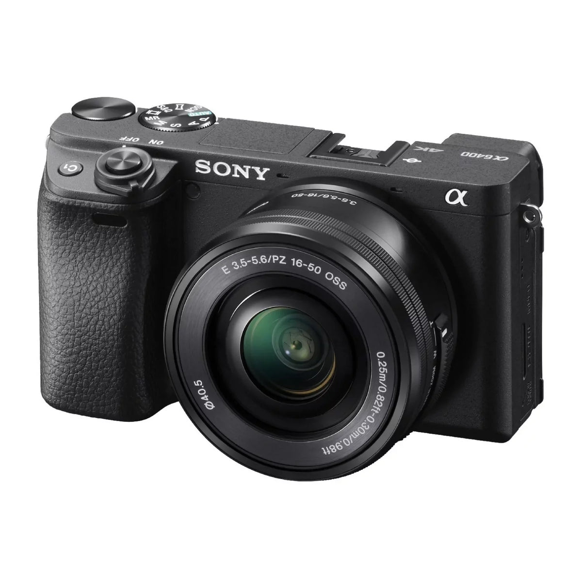 Sony / Mirrorless Digital Camera with 16-50mm (Black) Holiday Bundle