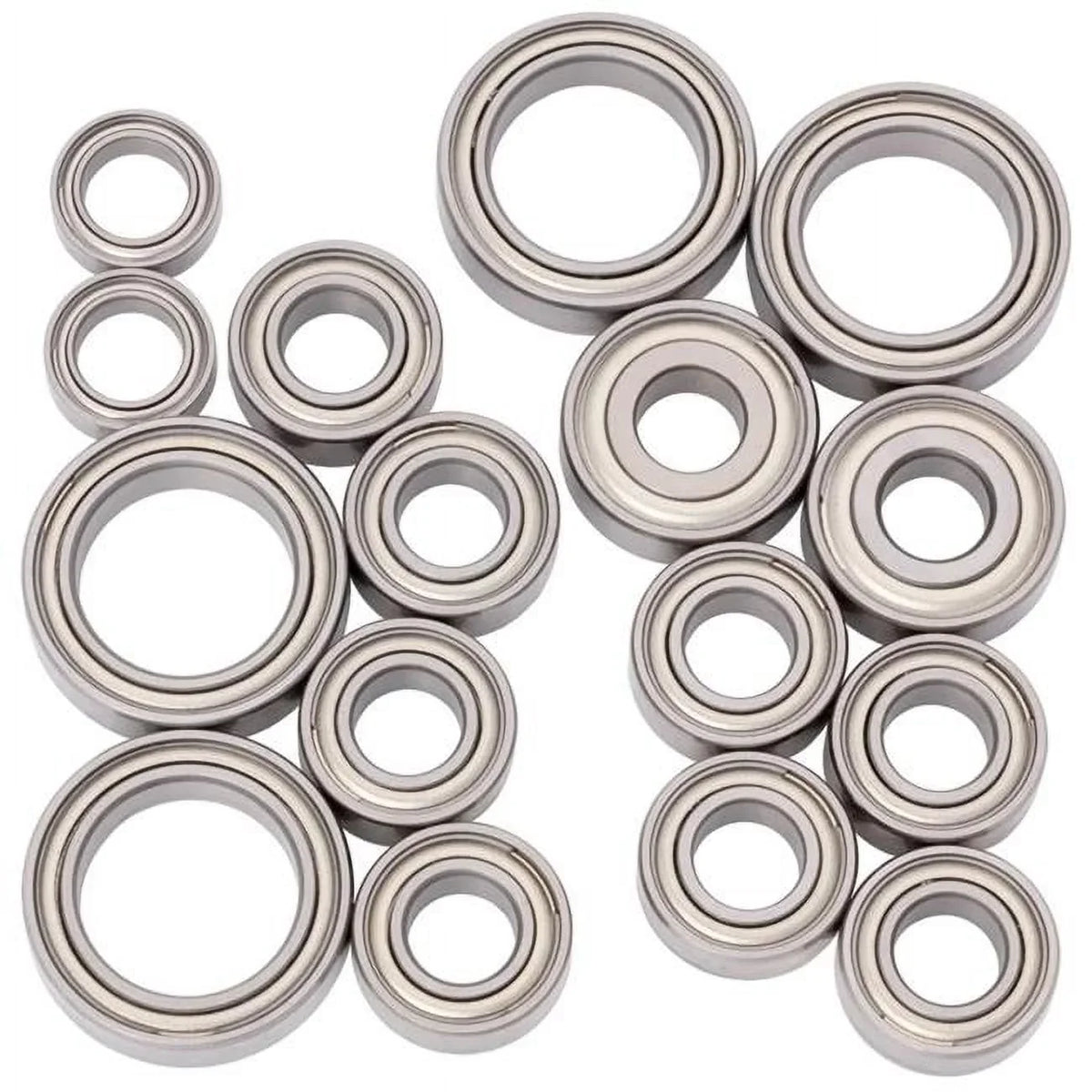 1Up Racing 1UP450041  Pro Ball Bearing Set for   23, Chrome & Ceramic