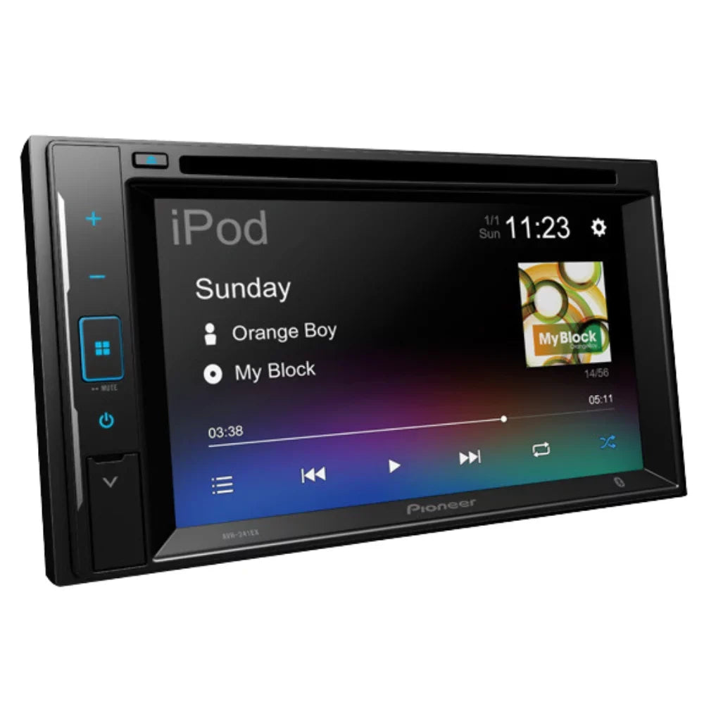 Bundle with Pioneer Multimedia  Car Stereo and Installation Kit - for 2009-2016 Ford Econoline/-Series / Bluetooth Touchscreen, Backup Camera, Double Din Dash Kit