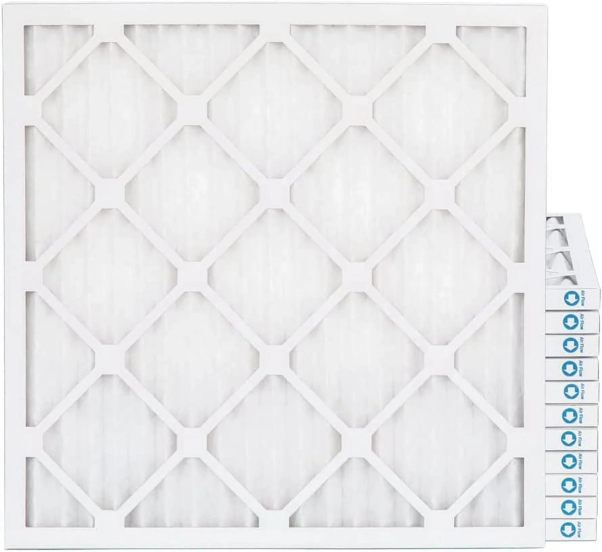 14X14x1  8 Pleated  Furne Air Filters. Case Of 12. Size: 13-3/4  13-3/4  3/4