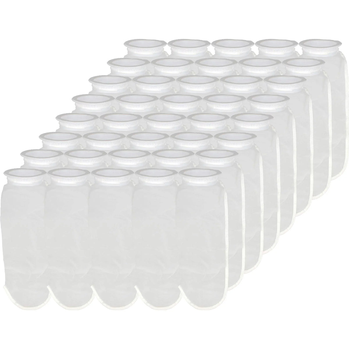 SpiroPure --420-150 150 Micron #4 (20”) Woven Nylon Monofilament Mesh Liquid Bag Filter -420-150 255033-03 (Case of 40)