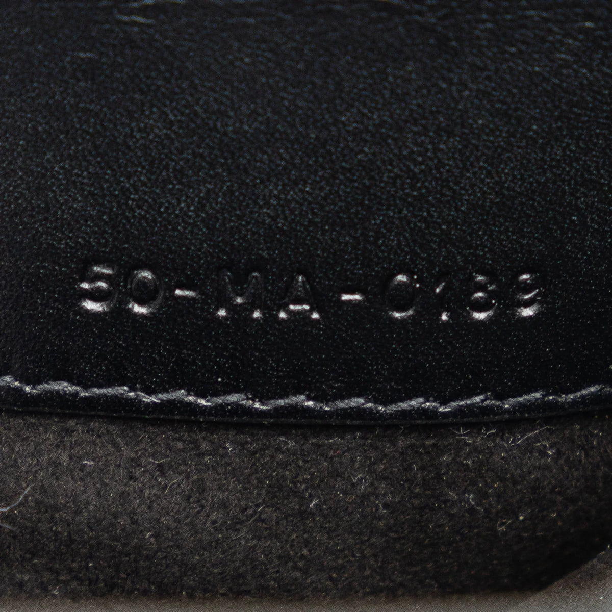 Pre-Owned Authenticated Dior Saddle Belt Bag Calf Leather Black Unisex (Good)