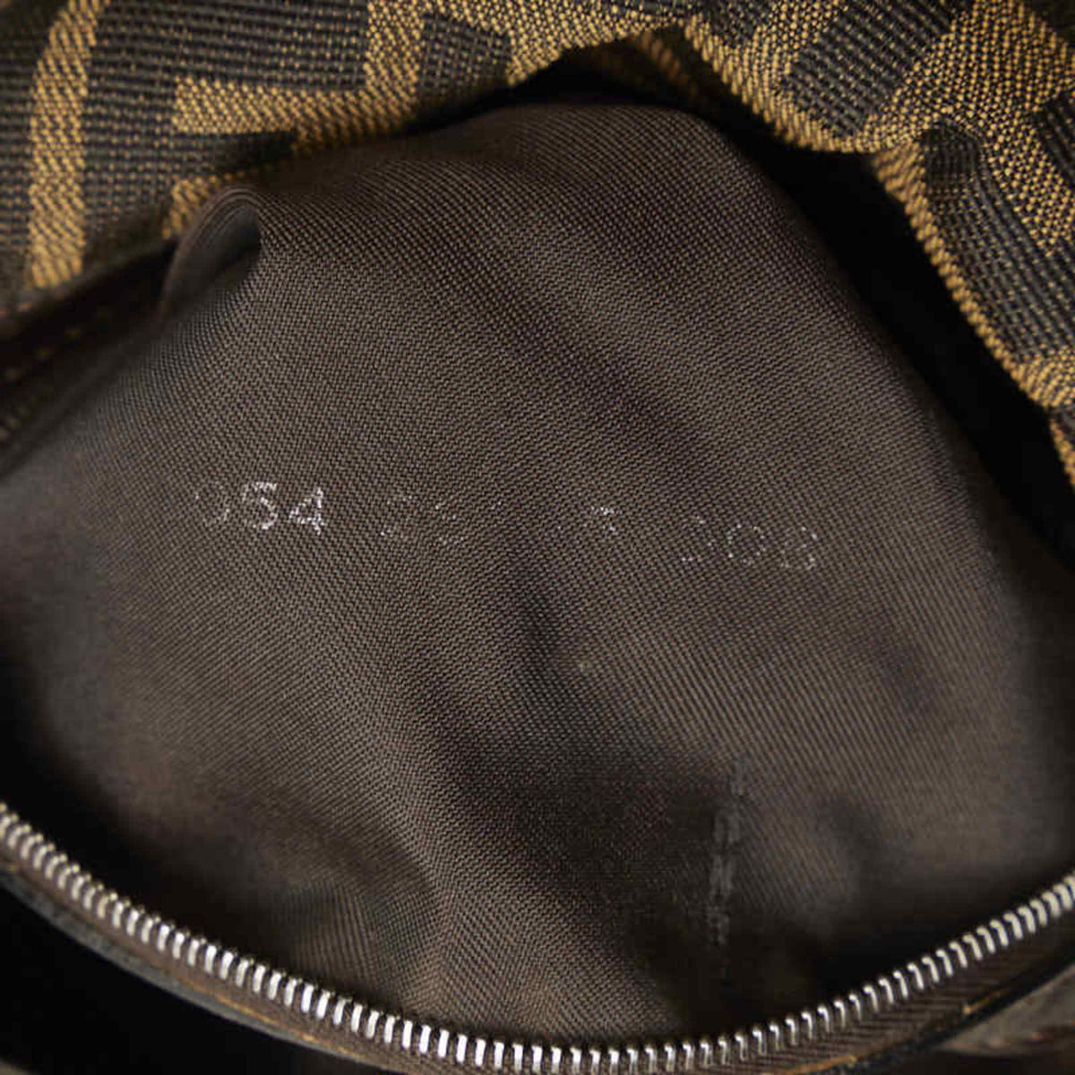 Pre-Owned   Mamma Bucket Bag Brown Canvas Leather Women's (Good)