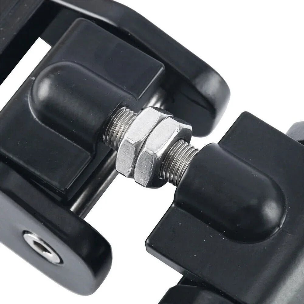 Paddsun 2x Hood Latch Locking Hood Catch For 2007-2018 Jeep Wrangler   Black