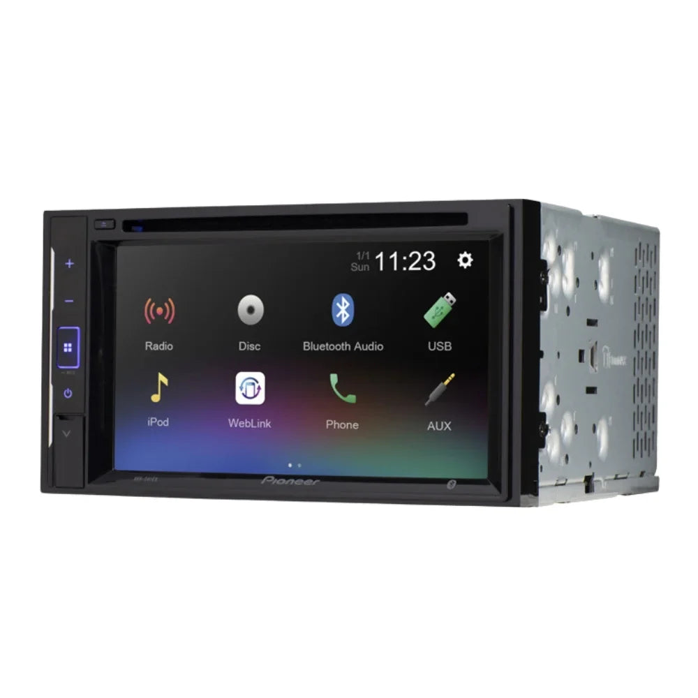 Bundle with Pioneer Multimedia  Car Stereo and Installation Kit - for 2008-2009 Ford Taurus / Bluetooth Touchscreen, Backup Camera, Double Din Dash Kit