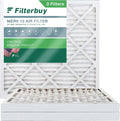 Filterbuy 20x20x2  13 Pleated   Furnace Air Filters (3-Pack)