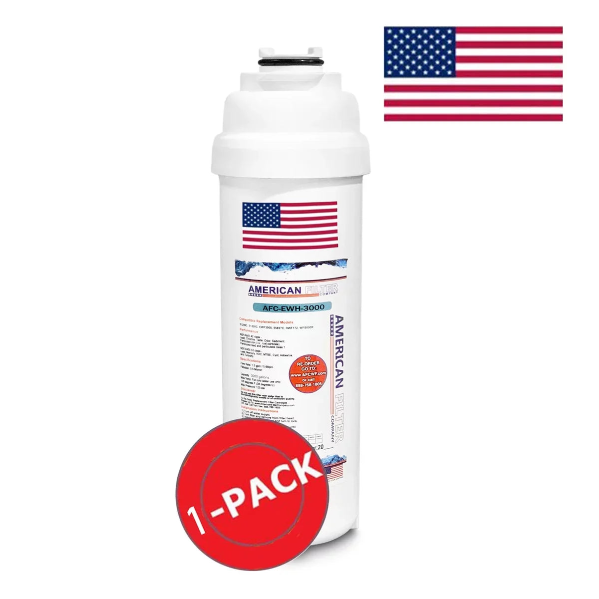 Brand , Water Filters , Model # --3000 , Compatible with Elkay®  - 1 Pack - Made in ...