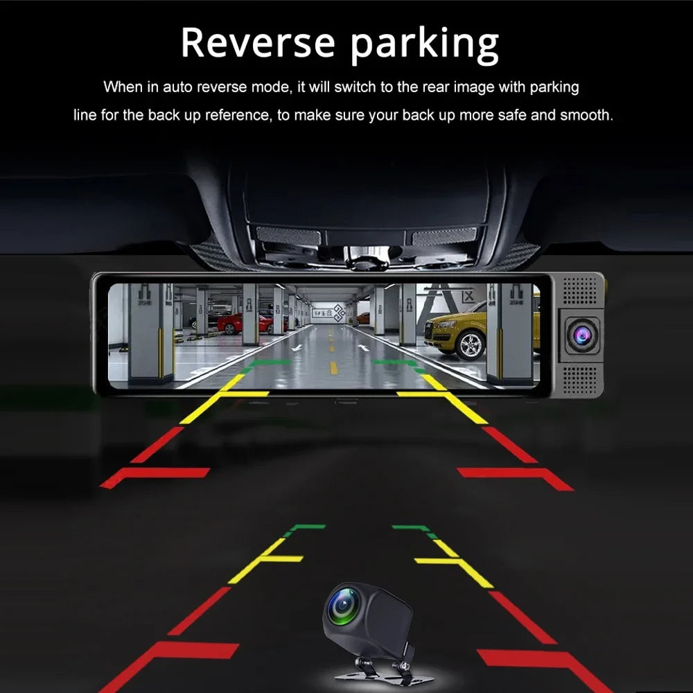 moobody Dashcam Auto Driving Recorder with  Interconnection and Wide Angle Car Camera