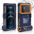 UrbanX Professional [15m/50ft] Swimming Diving Surfing Snorkeling Photo Video Waterproof Protective Case Underwater Housing for Realme Narzo 50 And all Phones Up to 6.9 Inch  with Lanyard