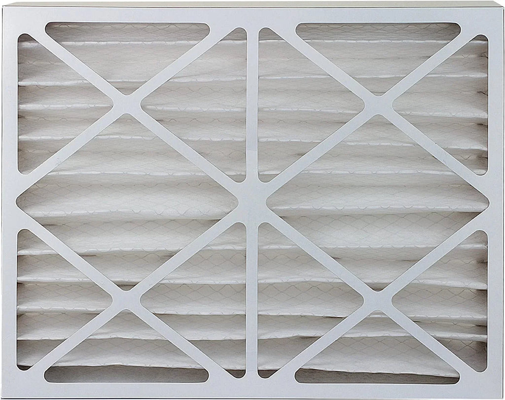 Filterbuy 24x25x4  8 Pleated   Furnace Air Filters (3-Pack)