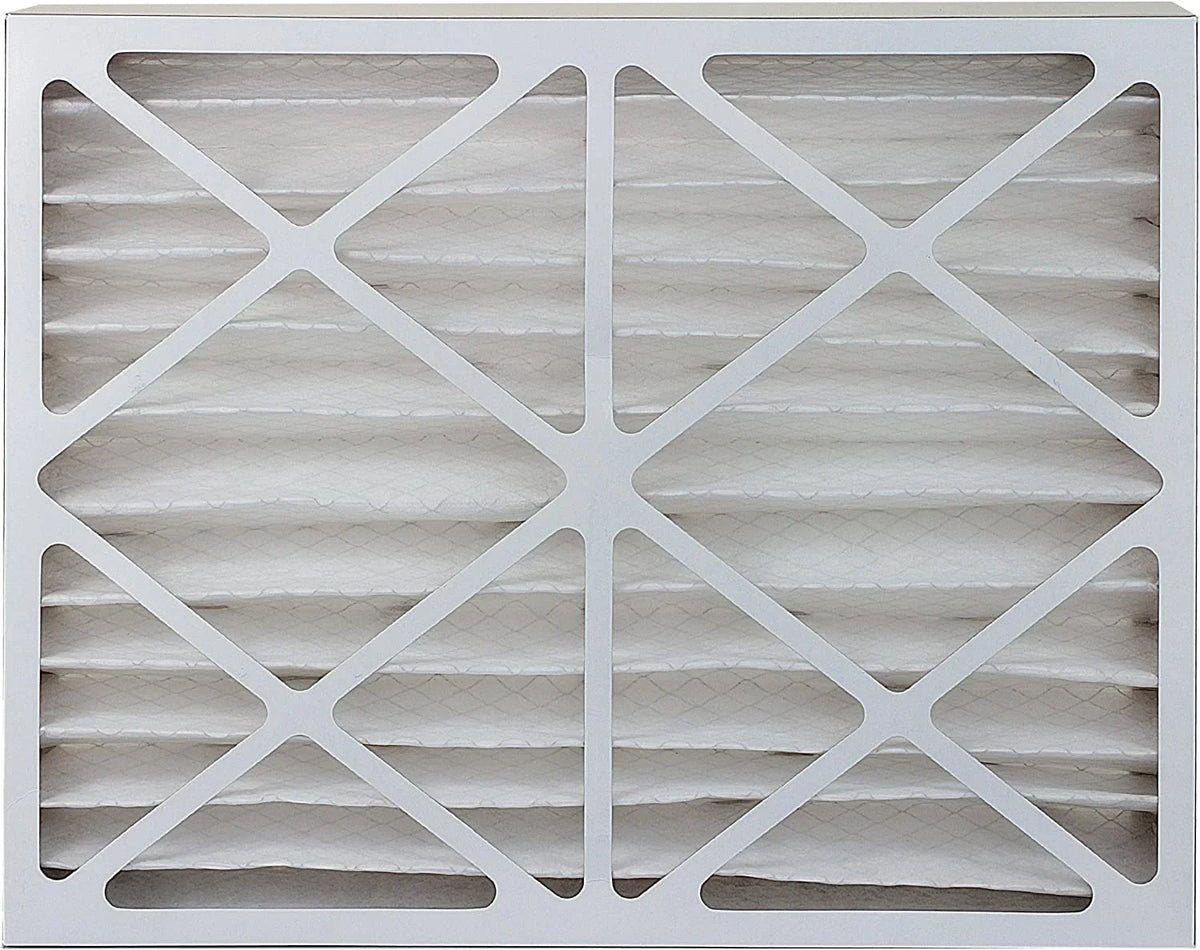 Filterbuy 24x25x4  8 Pleated   Furnace Air Filters (3-Pack)