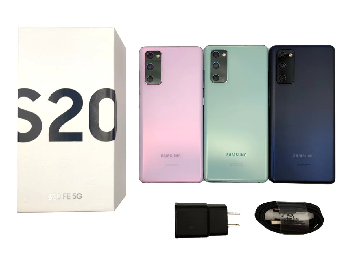 Open Box Fully Unlocked Samsung Galaxy   5G 128GB & -Mobile Verizon