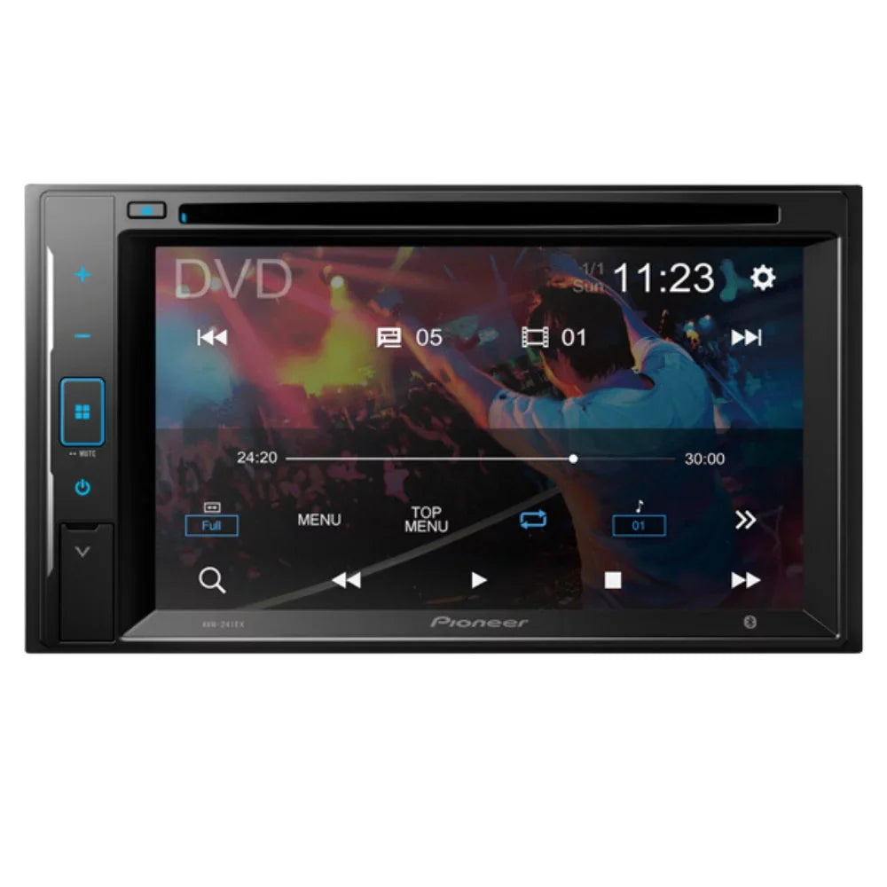 Bundle with Pioneer Multimedia  Car Stereo and Installation Kit - for 1990-1992 Cadillac Fleetwood Brougham / Bluetooth  Touchscreen Radio - Backup Camera, 2 Din Dash Kit