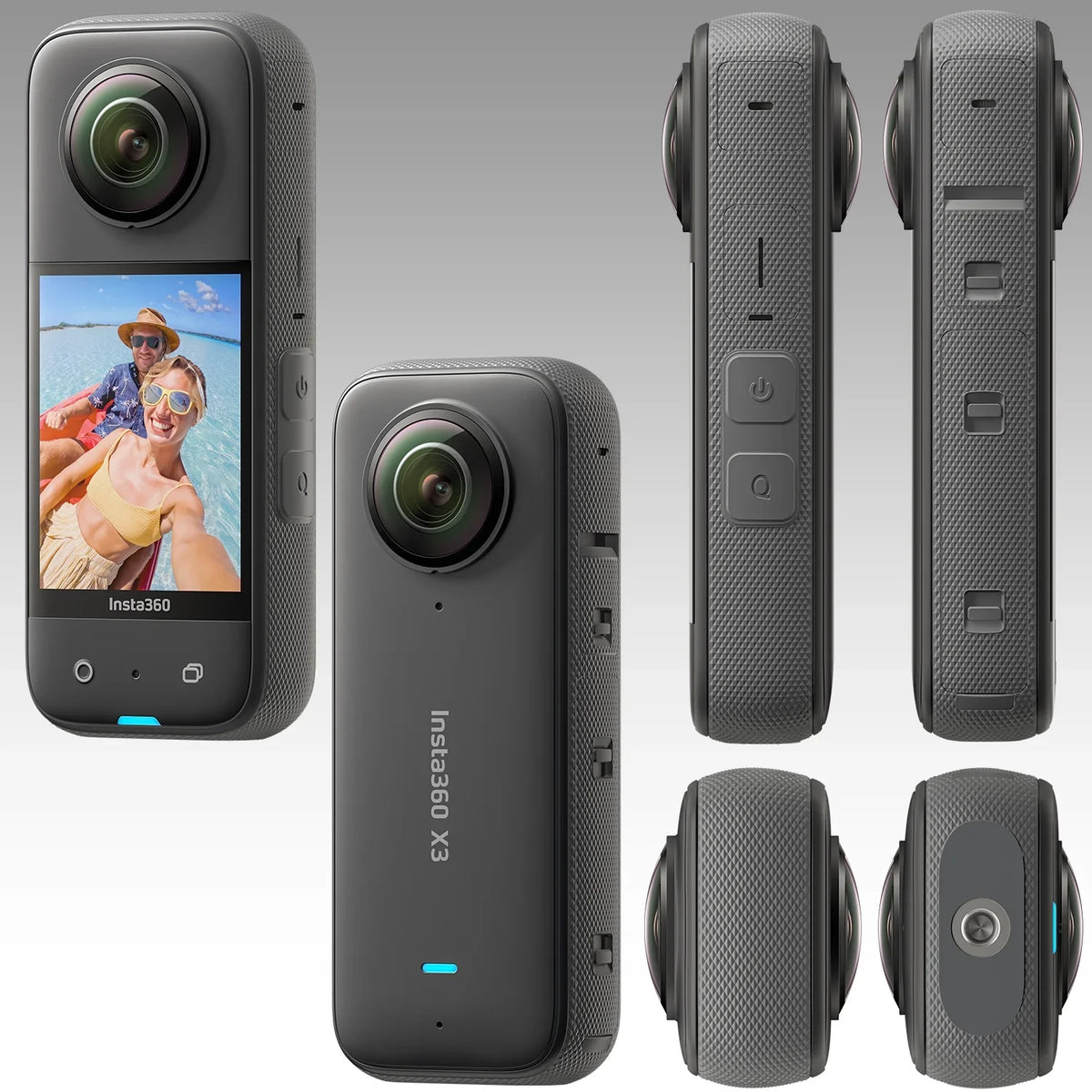 Ultimaxx Deluxe Insta360   Action Cam Bundle - Includes: 64GB Extreme Pro microSDXC, 2x Glass Screen Protector, Helmet Mount Kit, Selfie-Stick & Much More (32pc Bundle)