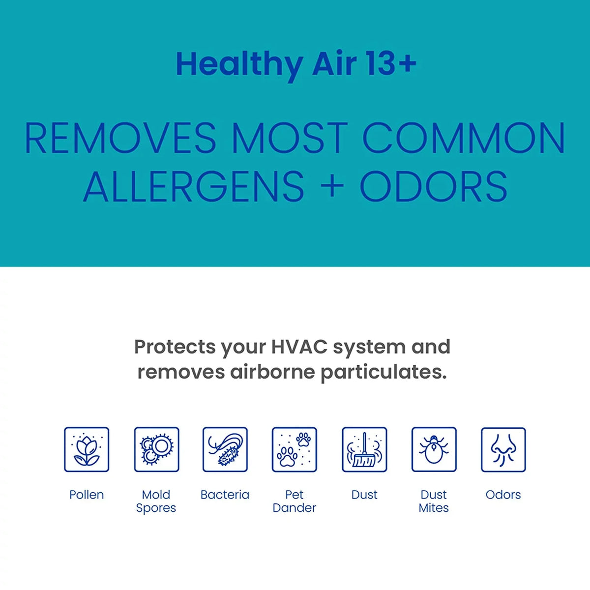 AprilAire 213CBN Replacement Filter for AprilAire Whole House Air Purifiers -  13 with Carbon, Healthy Home Allergy Odor Reduction, Air Filter (Pack of 1) 1 Count (Pack of 1)