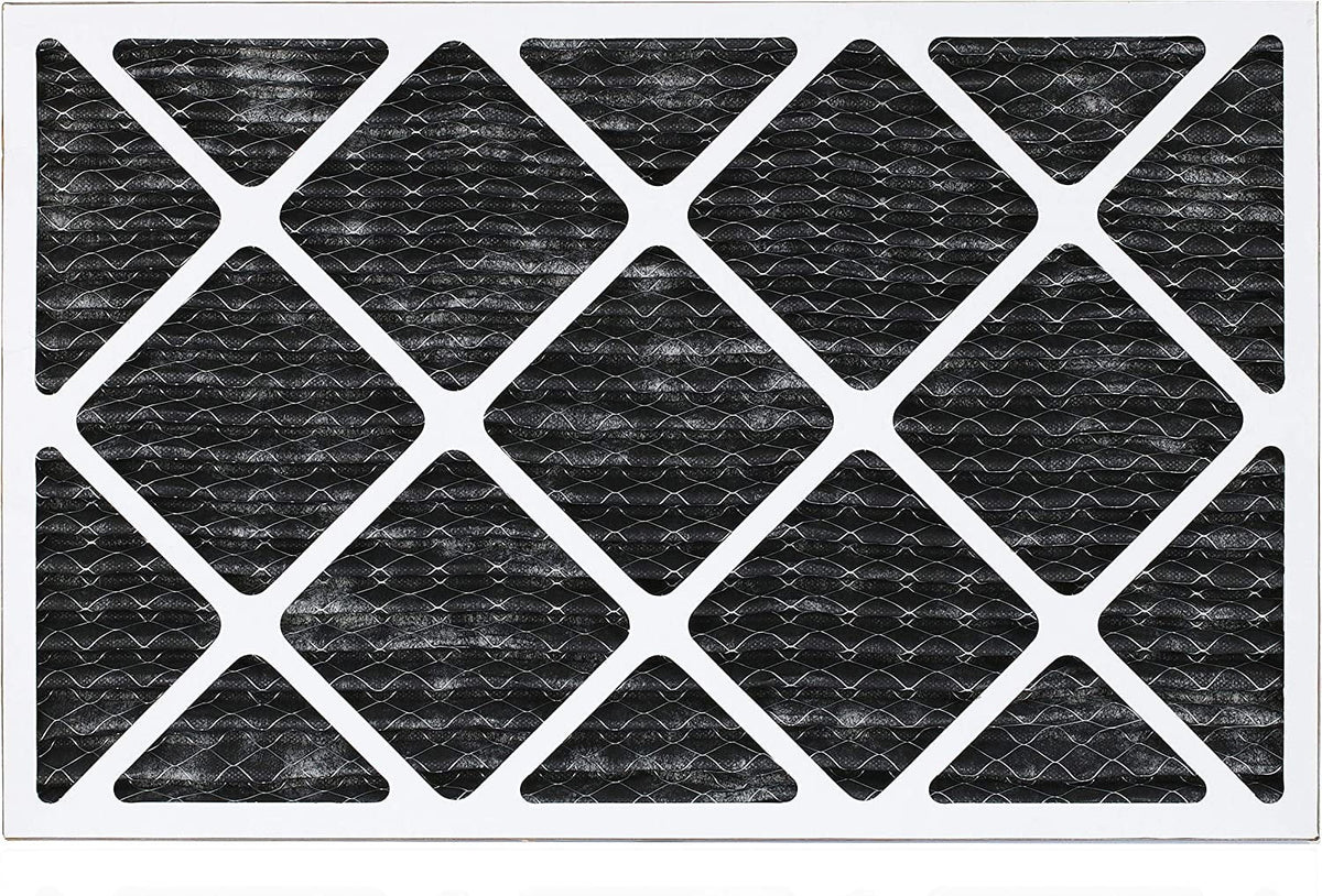 Filterbuy 24x30x1  8 Odor Eliminator Pleated   Furnace Air Filters with Activated Carbon (4-Pack)