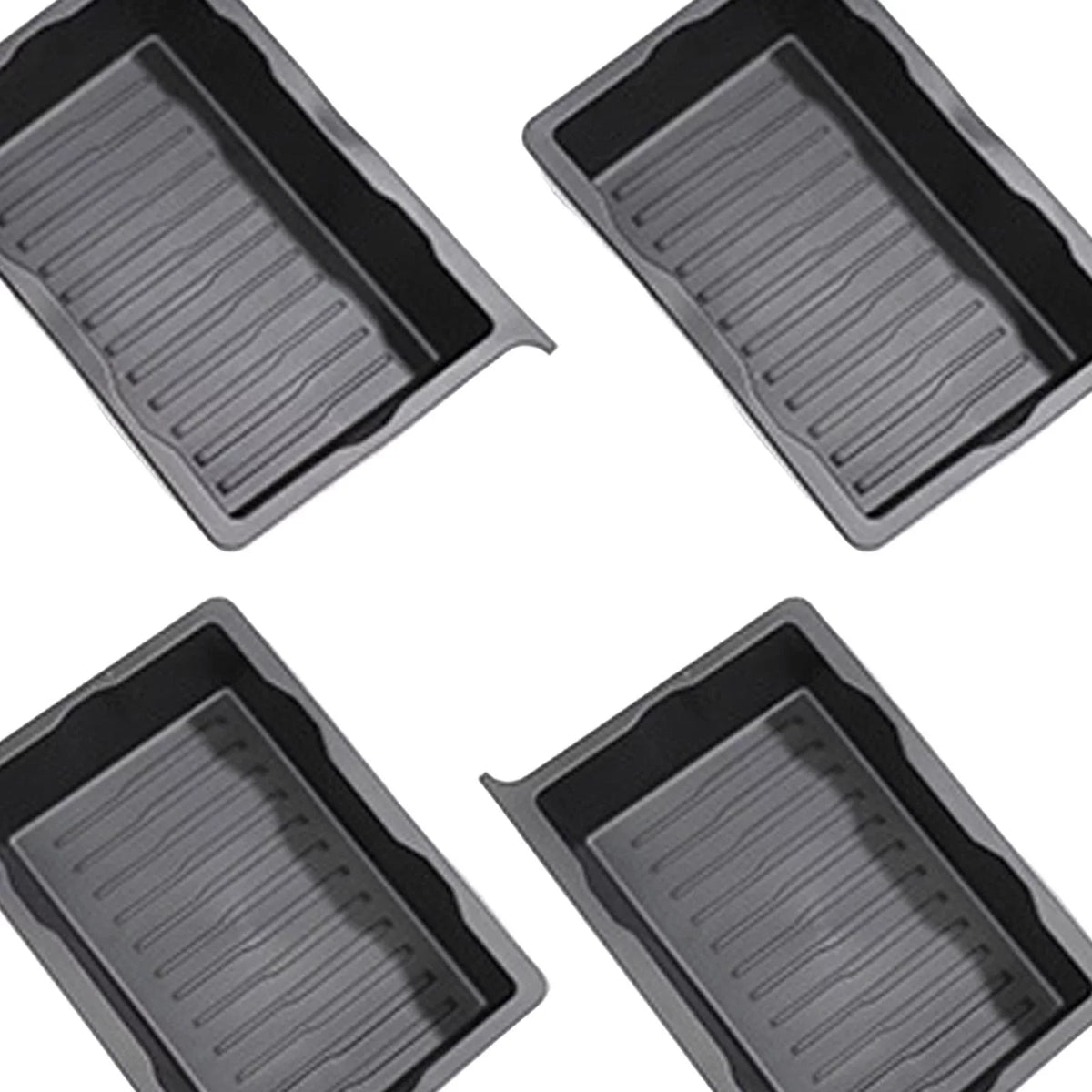 under Seat Storage Box Hidden Tray Durable Underseat Organizer Tray for Model