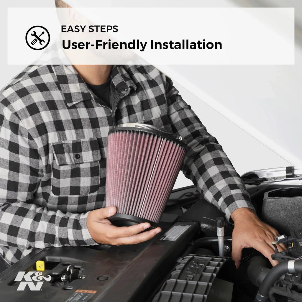 & Engine Air Filter: High Performance, Premium, Washable, Industrial Replacement Filter, Heavy Duty: -3506